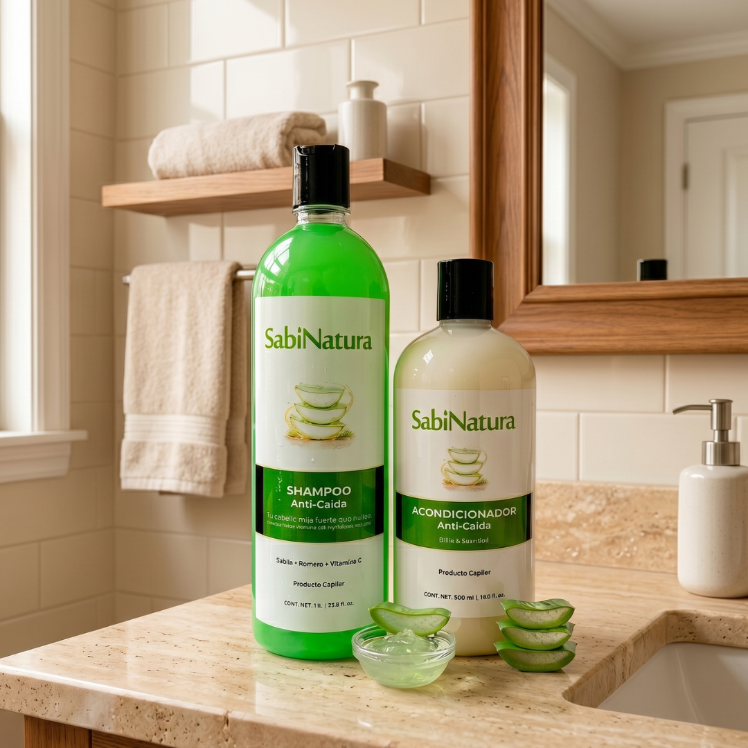 Kit Anticaída SabiNatura (Shampoo 1 L + Acondicionador)